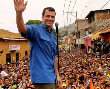 De gira con el candidato